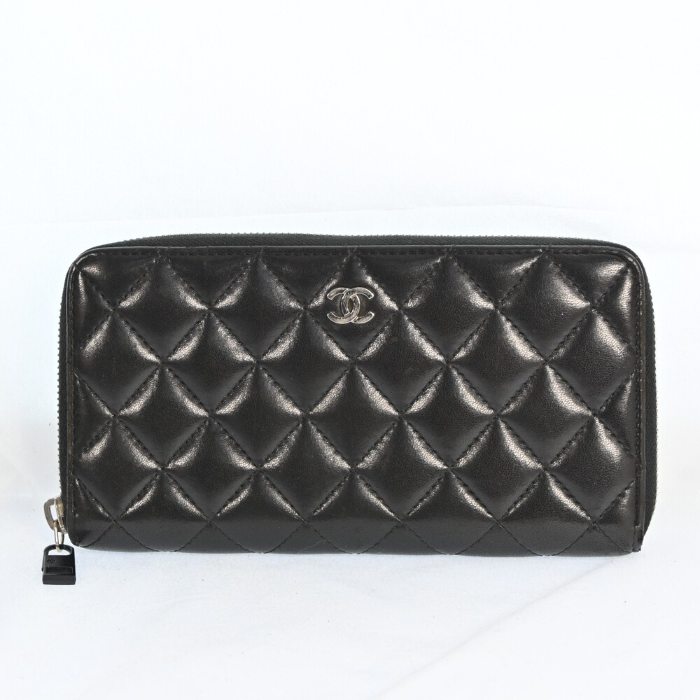 Chanel Zippy Wallet Matelasse Purse #198860C28B